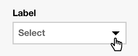 hover concept on a Combobox component in UI Fabric.