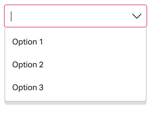 default concept on a Combobox component in FAST.