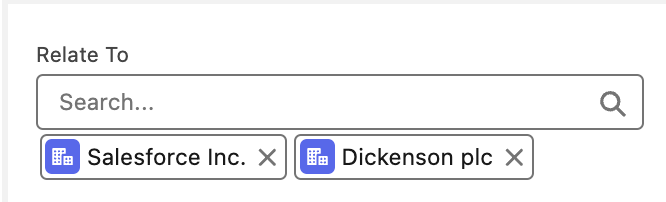 clearable concept on a Combobox component in Lightning Design System.