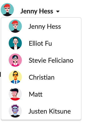 borderless concept on a Combobox component in Semantic UI.