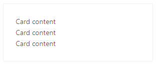 basic concept on a Card component in Ant Design.