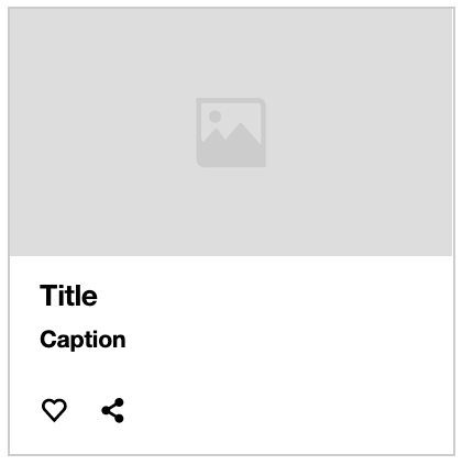 media concept on a Card component in Boosted.