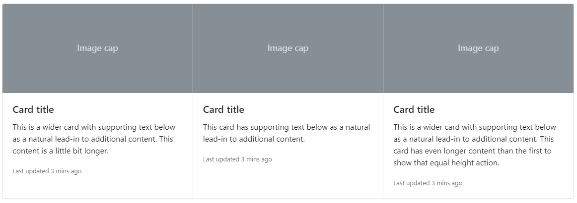 group concept on a Card component in Bootstrap.