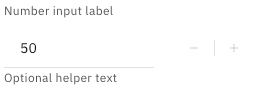 readonly concept on a InputNumber component in Carbon Design System.