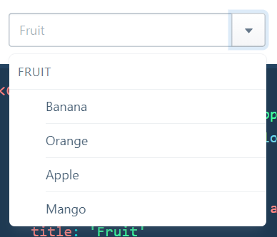 combobox concept on a Popup component in Evergreen.