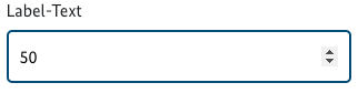 hovered concept on a InputNumber component in KoliBri.
