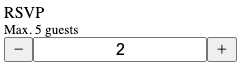 basic concept on a InputNumber component in Lion.