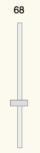 vertical concept on a Slider component in WAI-ARIA.